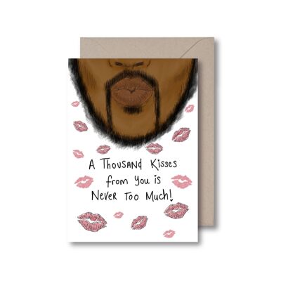 A Thousand Kisses Greeting Card
