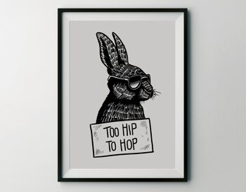 Impression d'art "Trop Hip To Hop" 1