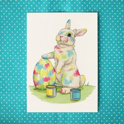 Postkarte "Osterhase"