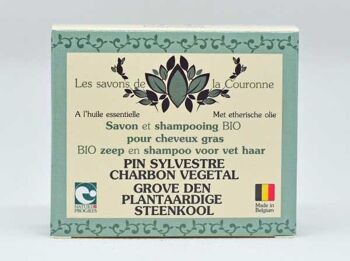 Savon Pin sylvestre - Charbon végétal 2