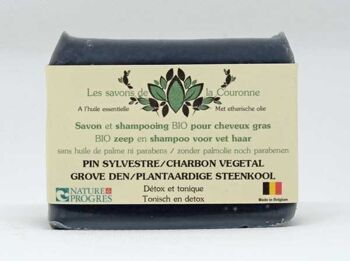 Savon Pin sylvestre - Charbon végétal 3