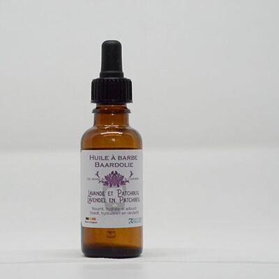 Patchouli and Lavender Beard Oil