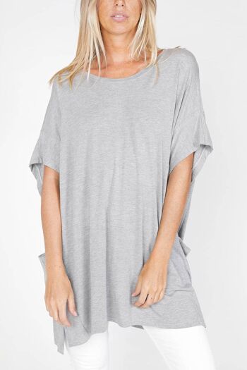 T-shirt Creta-Gris vigoré 1