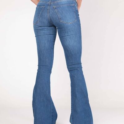 Klassische Oxford-Jeans-Dunkelblau