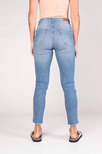 Moon Skinny Jean-Bleu Foncé 4