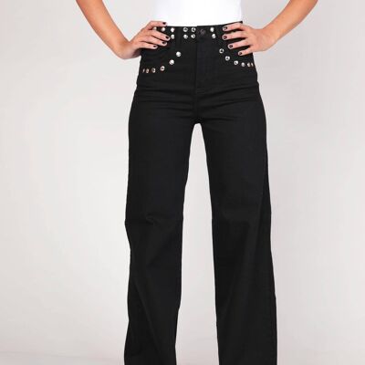 Jean Straight Galaxy-Black