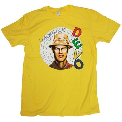 Devo T Shirt - Are We Not Men? 100% Official