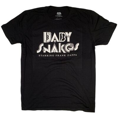 Frank Zappa T Shirt - Baby Snakes Logo 100% Official Black