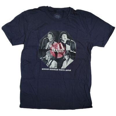 The Beatles T Shirt - Budokan Octagon 100% Official