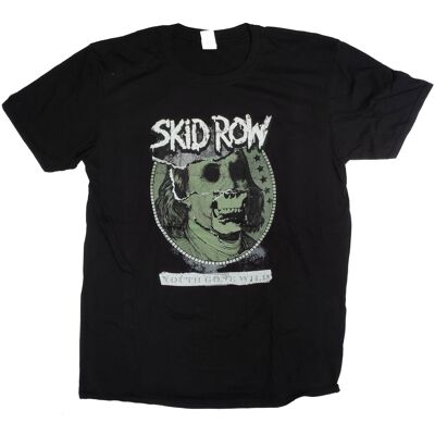 Skid Row T Shirt - Youth Gone Wild 100% Official