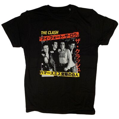 The Clash T Shirt - Japan Kanji 100% Official