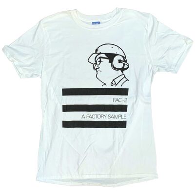 Factory Records T Shirt - Fac-2 A Factory Sample 100% Official
