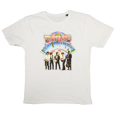 Travelling Wilburys T Shirt - Group Shot White 100% Official