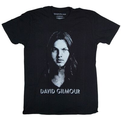 David Gilmour T Shirt - Face Logo 100% Official