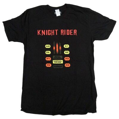 Kinght Rider T Shirt - 100% Official Cult TV Kit Dashboard 80's