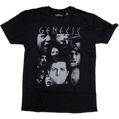 Genesis T Shirt - Lamb Lies Down On Broadway Faces 100% Official