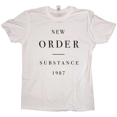 New Order T Shirt - Substance 1987 100% Official
