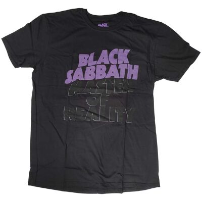 Black Sabbath T Shirt - Master Of Reality Album 100% Official With Backprint