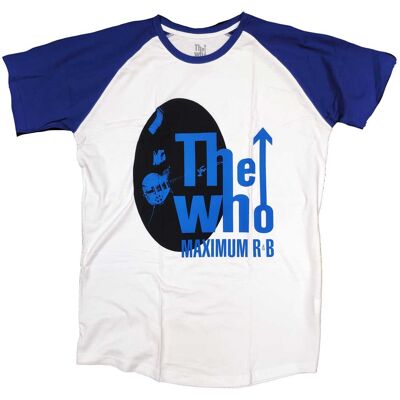 The Who T Shirt - Maximum RnB Baseball Shirt 100% Official