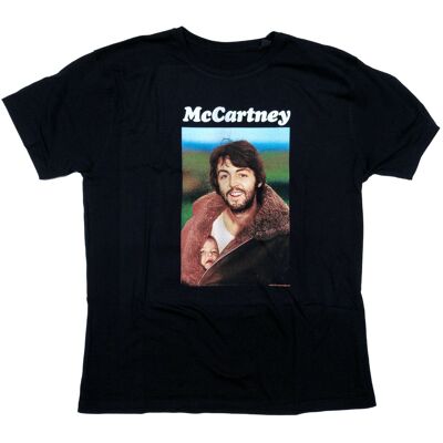 Paul McCartney T Shirt - McCartney Back Cover Photo First Album 100% Official