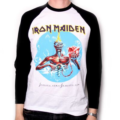 Iron Maiden T Shirt - Seventh Son Baseball Shirt