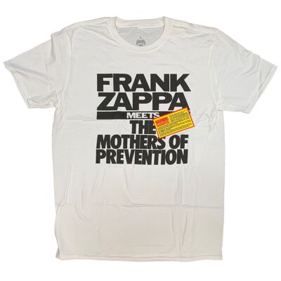 Frank Zappa T Shirt - Mothers Of Prevention Cover 100% Official