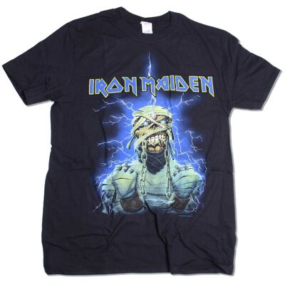 Iron Maiden T Shirt - Powerslave Mummy 100% Official