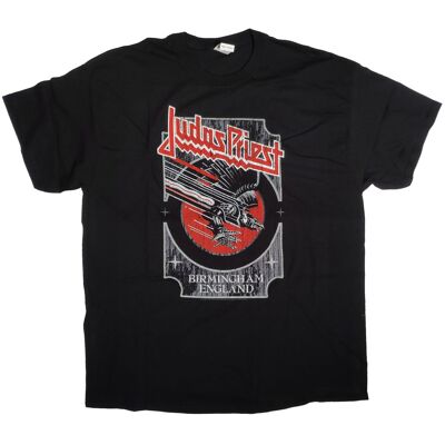 Judas Priest T Shirt - Screaming For Vengeance Birmingham Box 100% Official