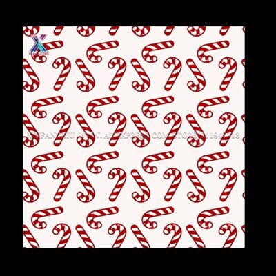 Candy Cane htv 25cm x 1m