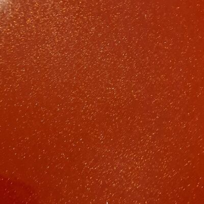 Glitter permanent self adhesive vinyl, Red A4