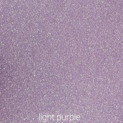 Glitter permanent self adhesive vinyl, Light Purple A4