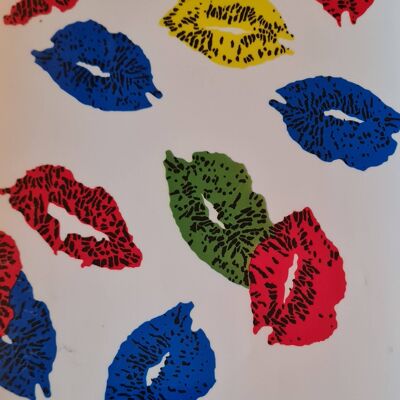 Patterned HTV lips A5