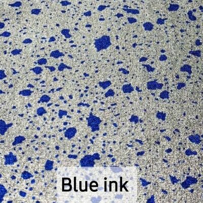 Premium metallic pattern HTV blue ink A5