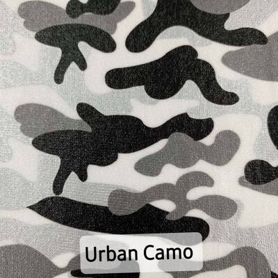Premium metallic pattern urban camo A4