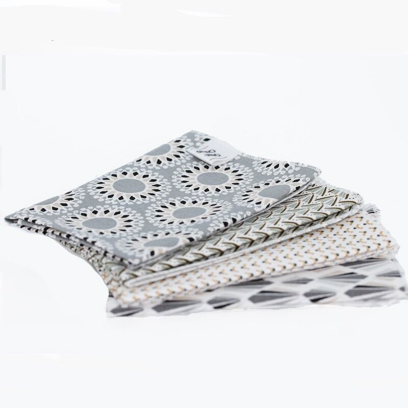 Mouchoirs en tissus OEKOTEX taille M (Lot de 4)