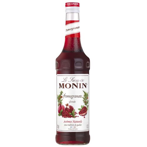 Sirop de Grenade MONIN pour cocktails ou limonade - Arômes naturels - 70cl