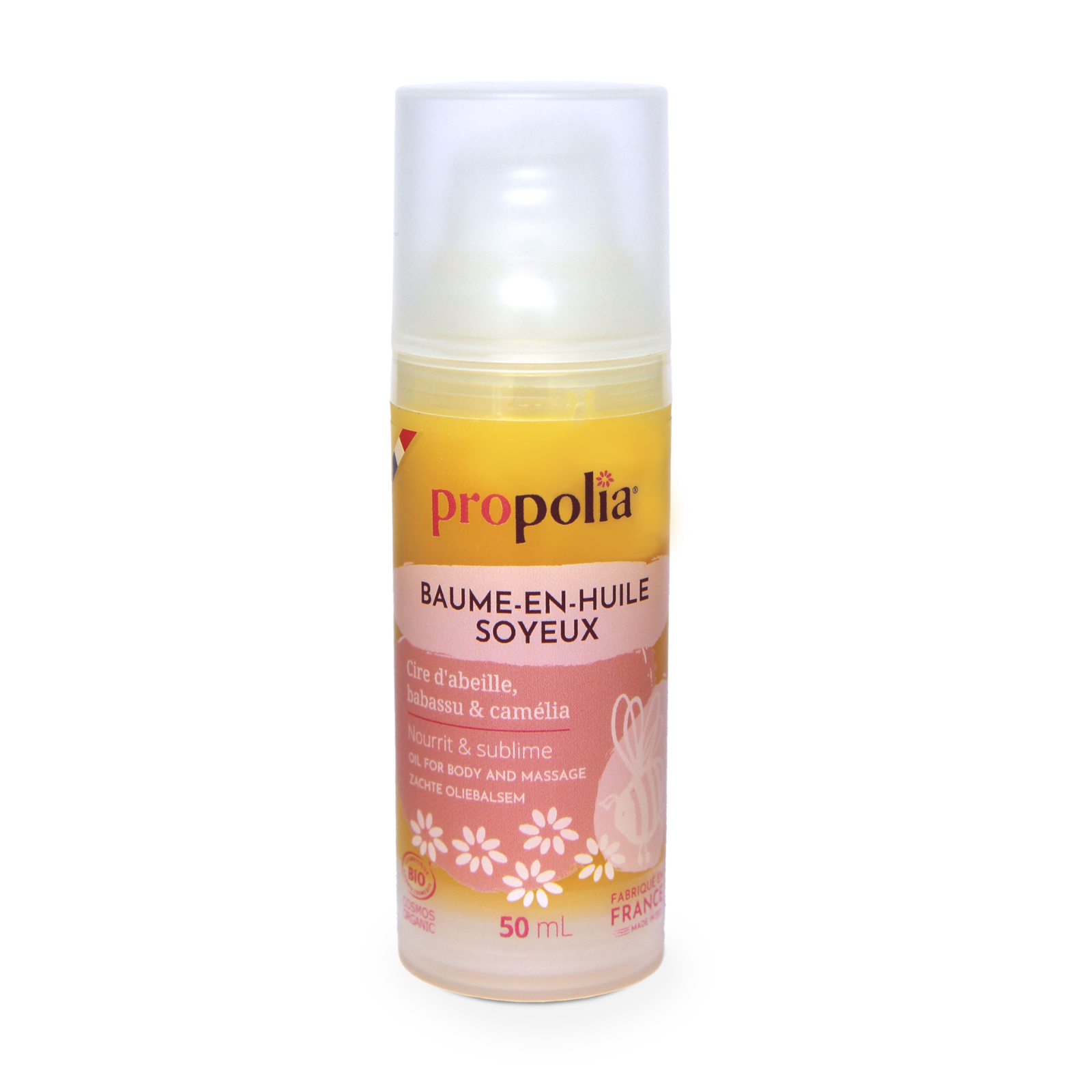 Organic silky oil balm - Propolis wax, Camellia & Coconut oils - 50ml