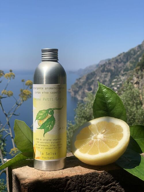 DETERGENTE AROMATERAPICO LIMONE E PETIT GRAIN