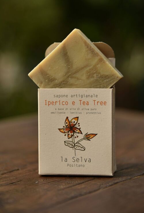 SAPONE SOLIDO IPEERICO E TEA TREE