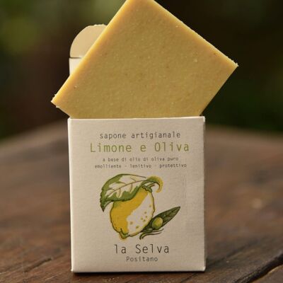 SOLID LEMON AND OLIVE SOAP