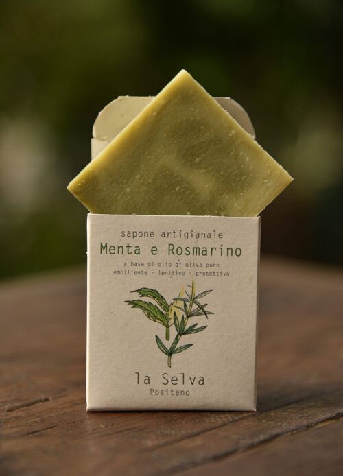 SAPONE SOLIDO MENTA ROSMARINO