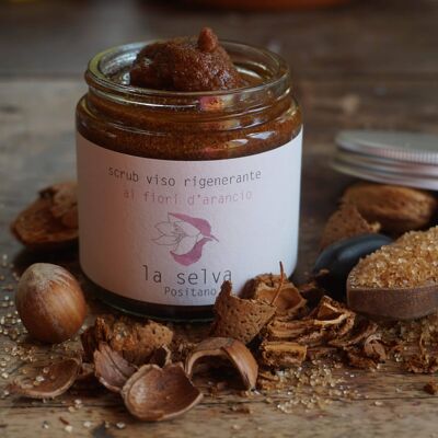 SCRUB VISO RIGENERANTE AI FIORI DI ARANCIO