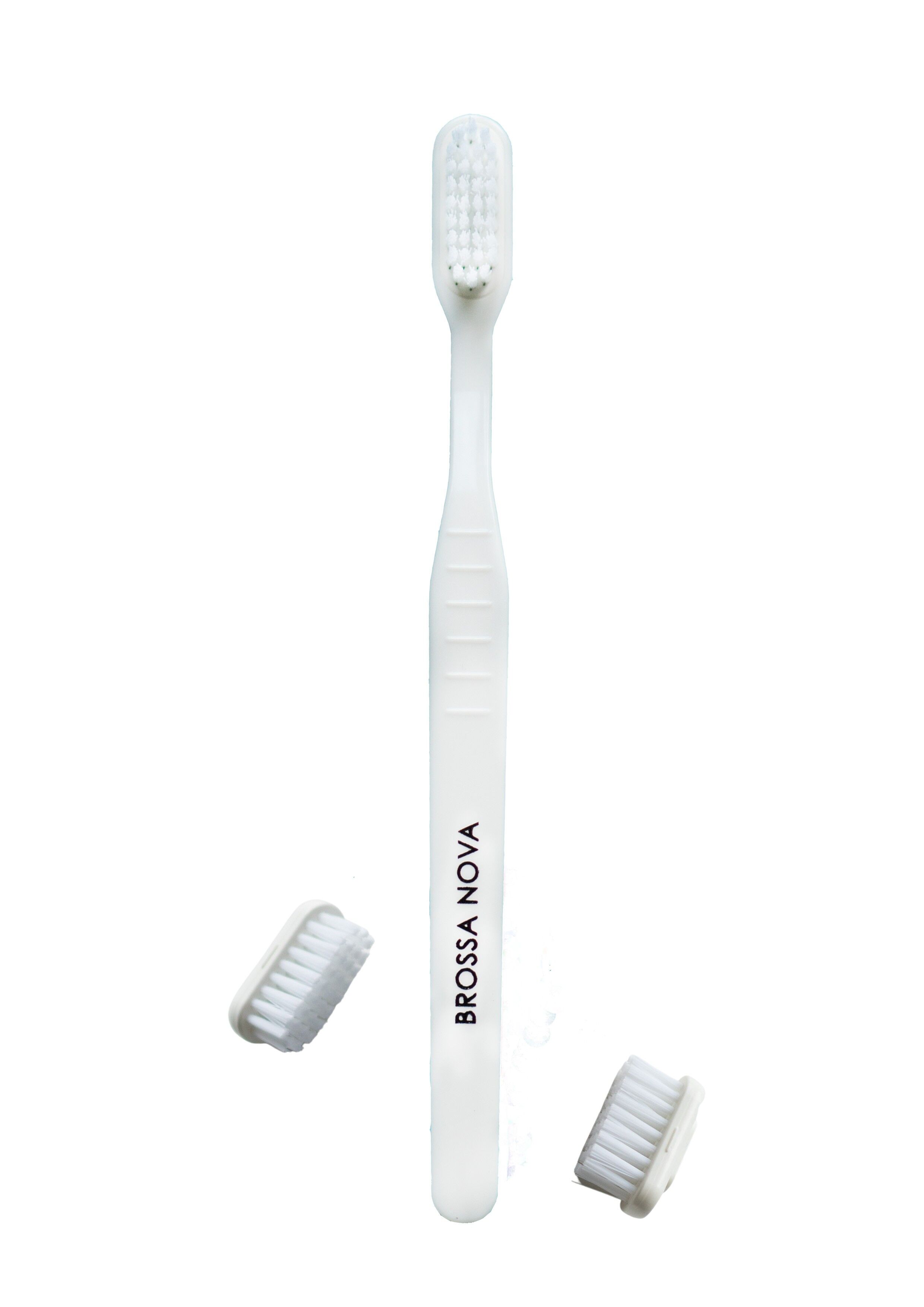 Buy wholesale White toothbrush 1 handle 1 medium head