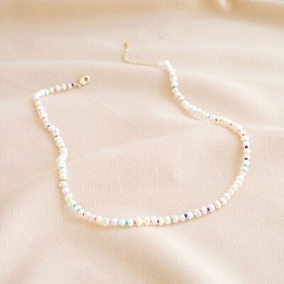 Perle mit Myuki-Perlenverschluss Halskette
