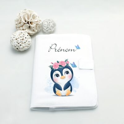 "Penguin" customizable health book cover