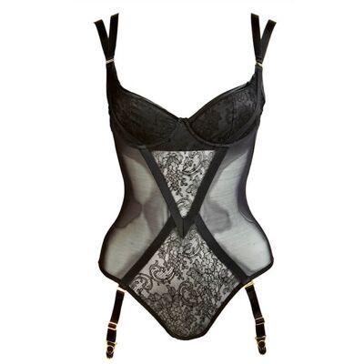 Annabel See-Through Lace Bodysuit