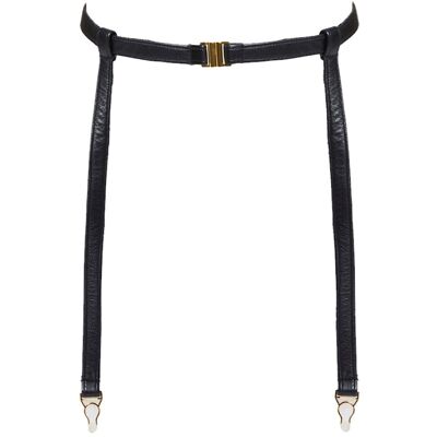 Nina Leather Suspender Belt