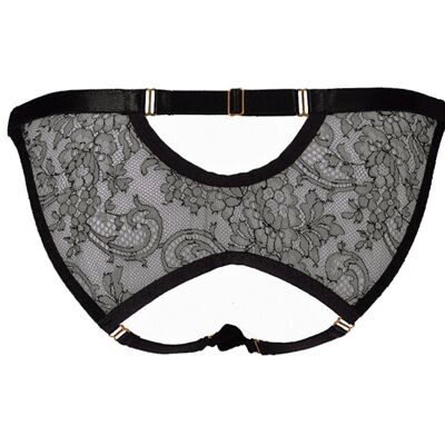 Annabel See-Through Lace Ouvert Brief