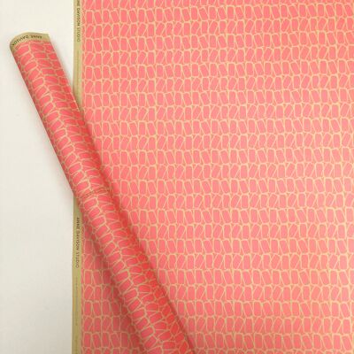 Domino Wrapping Paper (Pink)