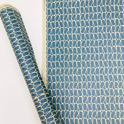 Domino Wrapping Paper (Blue)
